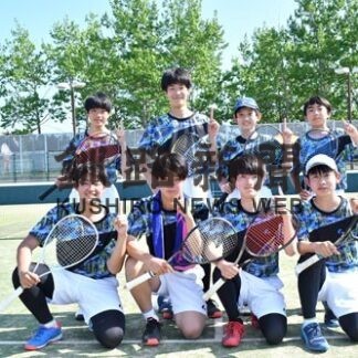 釧青陵連覇　女子の鶴居は初優勝　中体連ソフトテニス(2022-06-19)