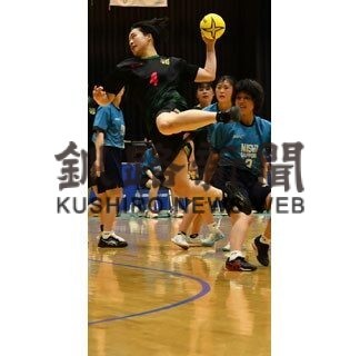 釧工　準々決勝進出　全道高体連ハンドボール_1(2022-06-19)