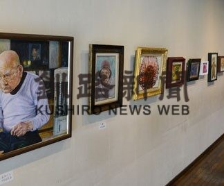 人物や風景　油彩で表現　釧路でＳＡＮＤＳ絵画展(2022-06-10)