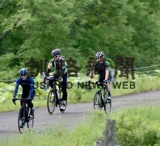 自転車で景色や食満喫　鶴居チャレンジライドで村の魅力アピール(2022-06-22)