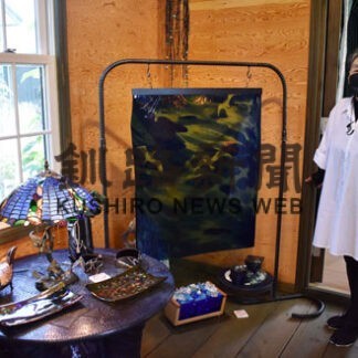 工房「彩の風」ギャラリー再開、希望テーマに新作展示(2022-06-29)