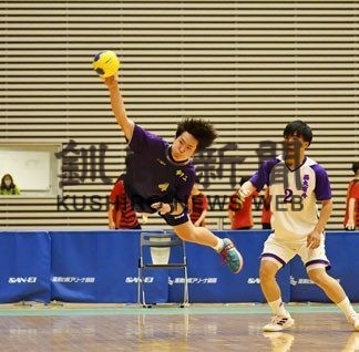 高体連ハンドボール　釧工 準決勝ならず_1(2022-06-20)