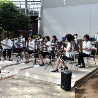 軽やかな演奏　観客魅了　金管、木管奏者が公演(2022-07-11)