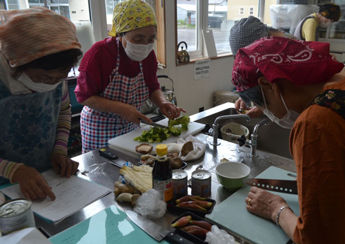 減塩メニューに挑戦 健康ステップアップ講座(2022-07-30)