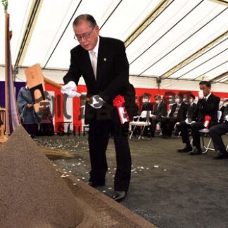 根室市の新庁舎着工　安全祈願祭、２４年春完成目指す(2022-07-05)