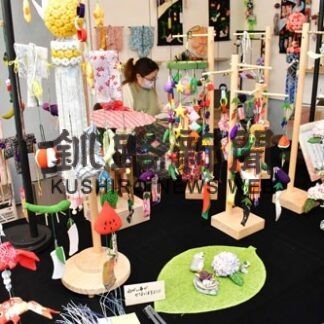 七夕つるし飾り彩り　シップでサークル作品展(2022-07-08)