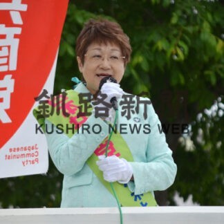 ９条生かし外交を　共産・佐々木氏(2022-07-02)