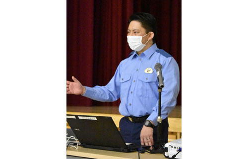 ネットの危険性、生徒らに講話 中標津青年会議所(2022-07-30)