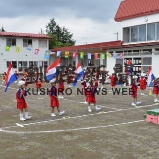 園児ら元気に運動会(2022-07-17)