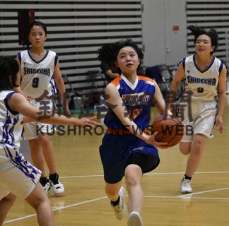 男女４強出そろう　中体連バスケ_1(2022-07-10)