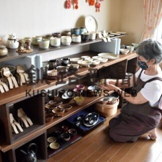 陶器や小物約２００点　２０、２１日手づくり展(2022-08-18)