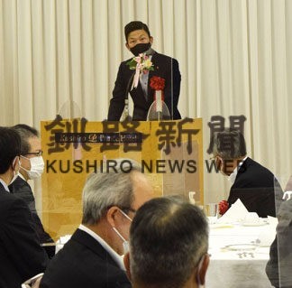 釧路・釜山港の発展祈願　外貿コンテナ就航20年祝賀会(2022-09-01)