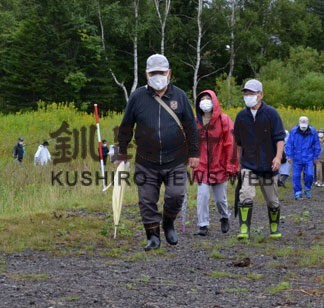 避難経路や時間を確認　総合防災訓練(2022-08-28)