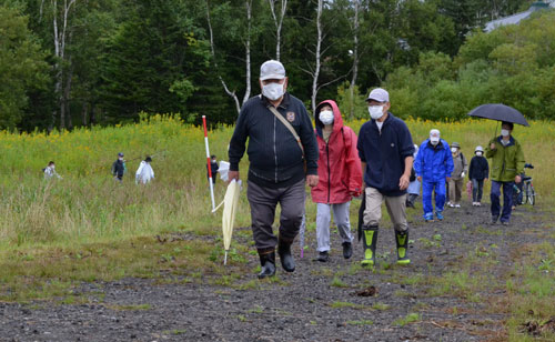 避難経路や時間を確認 総合防災訓練(2022-08-28)
