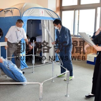 避難所運営どう対応　釧路市職員が訓練(2022-08-24)