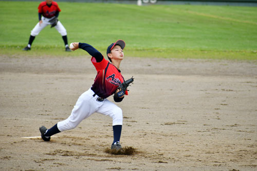 釧新旗少年野球 ベスト4出そろう_1(2022-08-14)