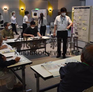 川の氾濫、水害に備え　町内会がタイムライン検討(2022-08-31)