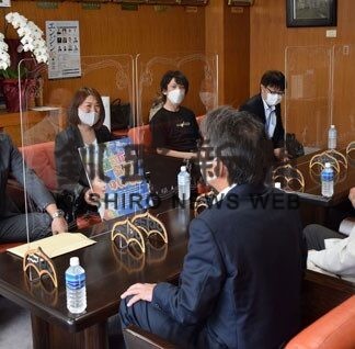 釧路地域に道立公園を　市民の会、市に計画推進訴え(2022-08-21)