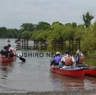 釧路川カヌー適性利用を　ガイドら関係者「マナーとルール守って」(2022-08-03)