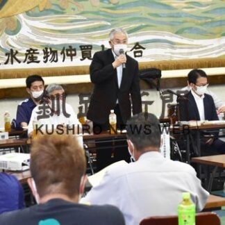 サンマ安全操業を　大型船出漁で説明会(2022-08-19)