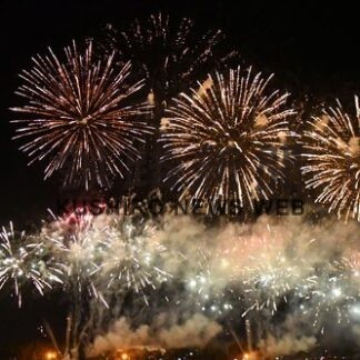 夜空彩る火の競演　３年ぶり釧新花火大会_1(2022-08-18)