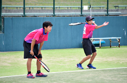 合田・伊藤組、清田・加藤組が優勝 ソフトテニス中学生の部(2022-08-14)