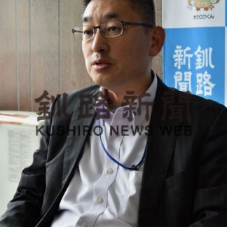 行政相談の利用を　道管区行政評価局、河内局長が来社(2022-09-22)