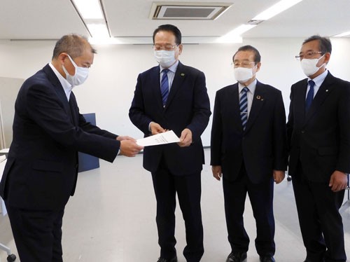 周辺自治体協 道防衛局にオスプレイ安全対策など要望(2022-09-23)