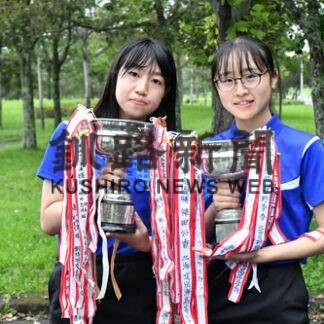 飯田（釧湖陵）単複制覇　高校ソフトテニス 新人戦_1(2022-09-06)