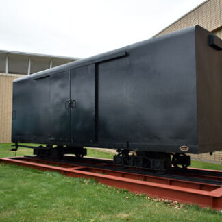 有蓋貨車 ４年ぶり帰村　鶴居村ふるさと情報館で展示(2022-09-17)