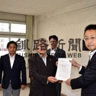 木材供給体制整備を　林活議連が６項目要望提出(2022-09-03)