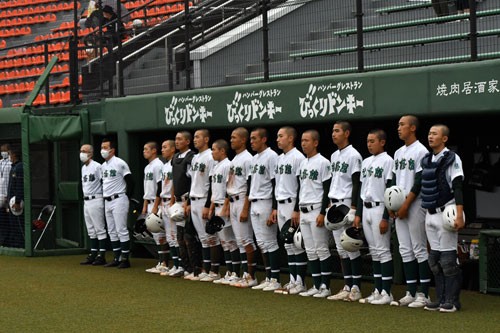 釧工 4年ぶり14度目代表 武修館に11-4、打ち合い制す_1(2022-09-19)