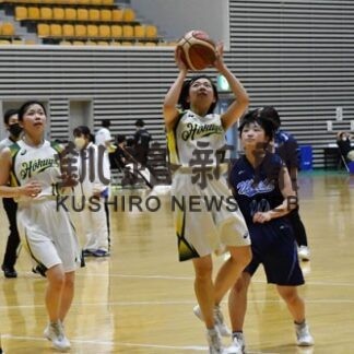 高校バスケ地区予選　釧北陽女子７連覇_1(2022-09-27)