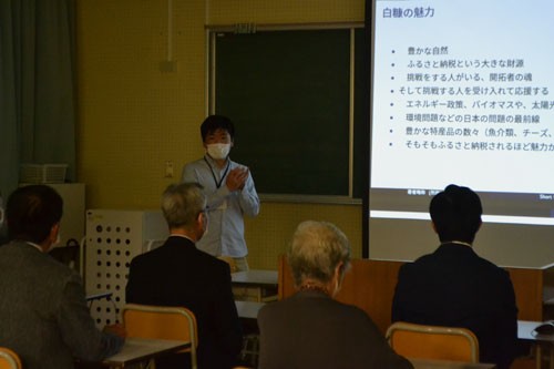 東大生が町の魅力語る 伊藤さんが白糠高で講演(2022-09-20)