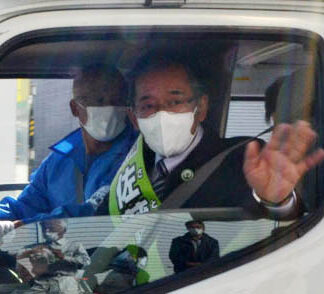 標茶町長選 候補は訴える　佐藤吉彦氏（６５）　１期４年の成果強調(2022-09-30)