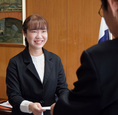 FFTでゲーンさん着任 日本派遣初、タイに釧路の魅力発信(2022-09-29)