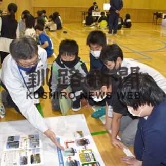 将来像思い描き学習　昭和小でジョブカフェ(2022-10-24)