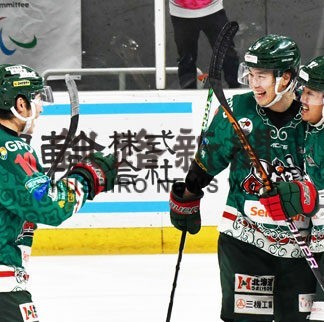 クレインズ地元初勝利　アイスホッケーアジアリーグ_1(2022-10-17)