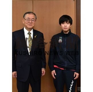 中山さん（柏陵中１年）近代三種で世界へ　全国卓球に安藤さん（柏陵中２年）(2022-10-27)