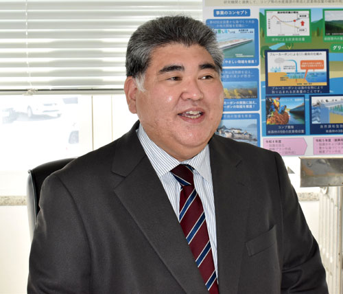 釧路管内ブルーカーボン推進検討協議会会長 大津康義さん(2022-10-23)