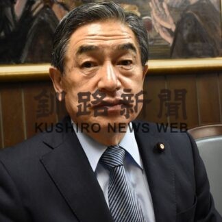 「道議選、公明議席守る」　若松参員議員来社(2022-11-01)