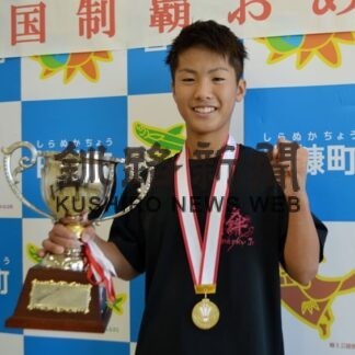 ＳｐａｒｋｙＪｒ（白糠学園６年生）　松下一誠君(2022-10-09)