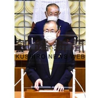「根室の未来切り開く」　石垣市長、所信表明(2022-10-14)