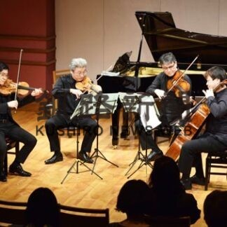 プロの演奏聴衆を魅了　室内楽コンサート　(2022-10-12)
