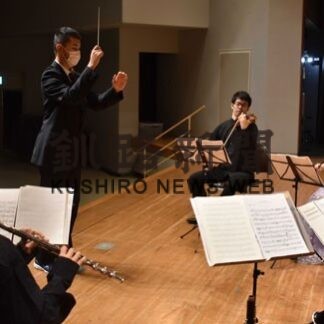 阿寒中、高生クラシック音楽体感(2022-10-27)