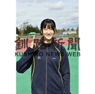 佐藤（鶴居中２年）全道３大会入賞　陸上・走り幅跳び(2022-10-24)