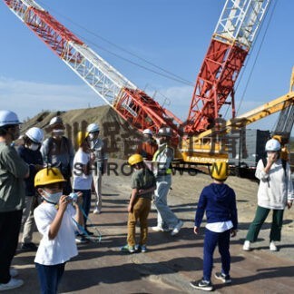 親子で工事現場見学　釧路西ＩＣなど３カ所で(2022-10-03)
