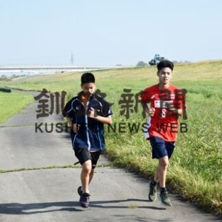 秋空の下 完歩、完走　釧北陽、２年ぶり湿原強歩大会(2022-10-03)