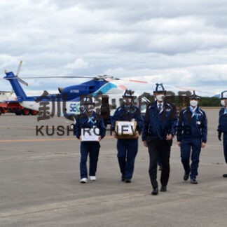 災害時の連携確認　釧路、新千歳空港で訓練　(2022-10-06)