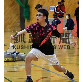 白糠高校 釧根のトップに　バドミントン会長杯(2022-11-07)